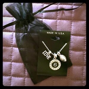 🆕 Football Player #6 Fan Necklace